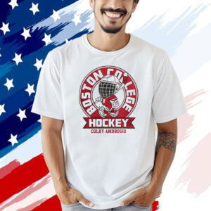 NCAA Men’s Ice Hockey Boston College Colby Ambrosio T-shirt