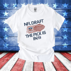 NFL draft the pick is in New York Giants T-Shirt