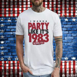Nc State Wolfpack i wanna party like it’s 1983 T-Shirt
