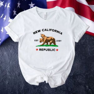 New California Republic est 2189 Tee shirt