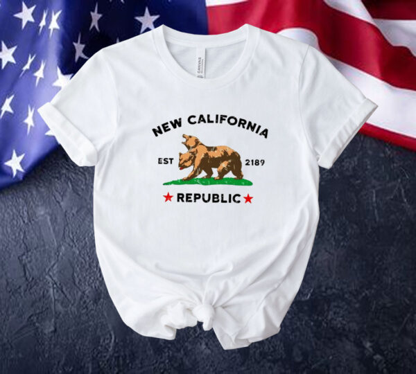 New California Republic est 2189 Tee shirt