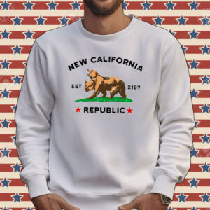 New California Republic est 2189 Tee shirt