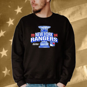 New York Rangers 2024 Presidents Trophy Hockey Tee shirt