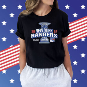 New York Rangers Fanatics Branded 2024 Presidents’ Trophy Shirt