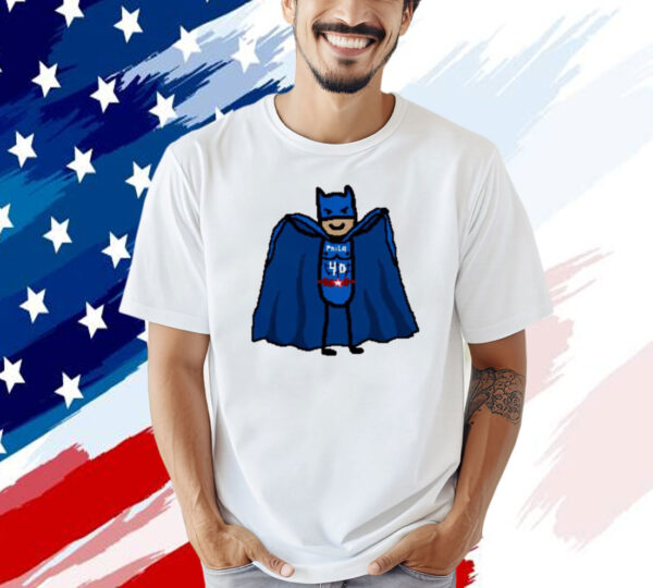 Nicolas Batum Man Batman T-shirt
