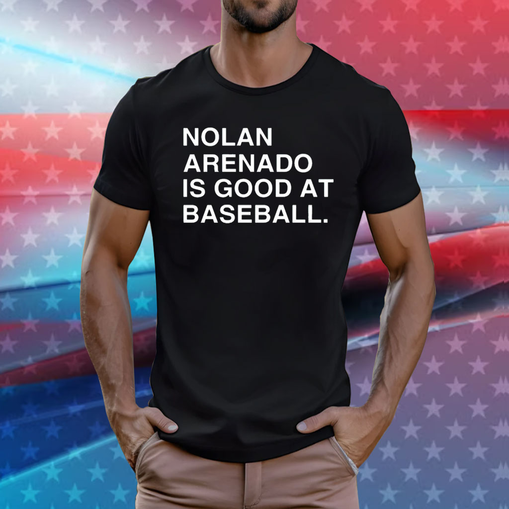 Nolan Arenado is good at football T-Shirt