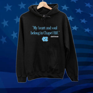 North Carolina Tar Heels Seth Trimble my heart and soul belong in chapel hill Tee shirt