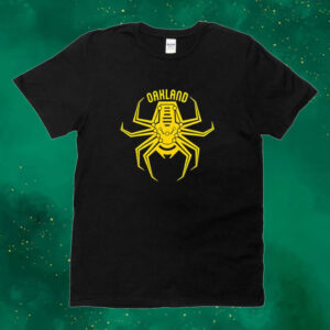 Oakland spiders logo Tee shirt