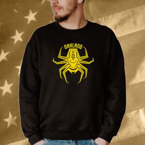 Oakland spiders logo Tee shirt