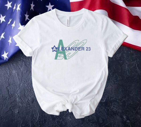 Official Alexander 23 Composite Logo Tee Shirt