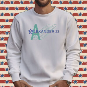 Official Alexander 23 Composite Logo Tee Shirt