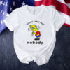 Official Bart Simpson nobody cares man nobody Tee shirt