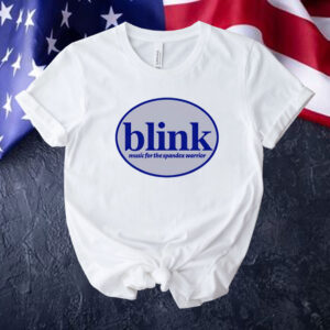 Official Blink music for the spandex warrior Tee shirt