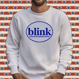 Official Blink music for the spandex warrior Tee shirt