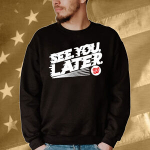 Official Bob Carpenter Washington Nationals See You Later Tee Shirt