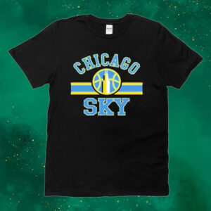 Official Chicago Sky Basketball Tee Shirt