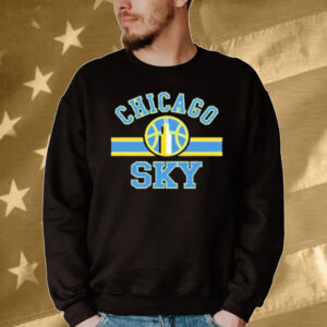 Official Chicago Sky Basketball Tee Shirt