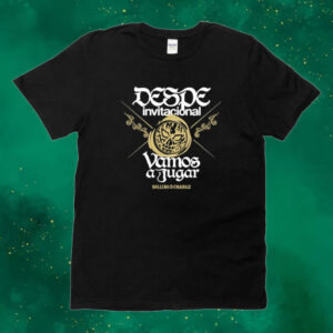 Official Despe Invitacional Vamos A Jugar Rolling Cradle Logo Tee shirt