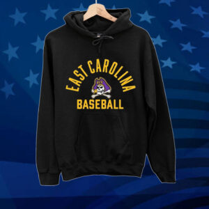 Official East Carolina Baseball Purple Arch Dixon Williams Tee shirt