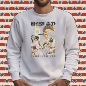 Official Jung-hoo Lee Grandson of the Wind Tee shirt