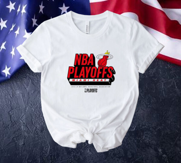 Official Miami Heat 2024 NBA Playoffs Defensive Stance Tee shirt