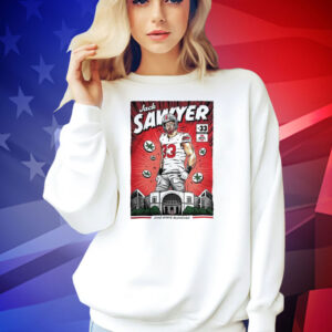 Ohio State Buckeyes #33 Jack Sawyer NIL Comic T-shirt