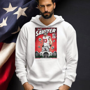 Ohio State Buckeyes #33 Jack Sawyer NIL Comic T-shirt