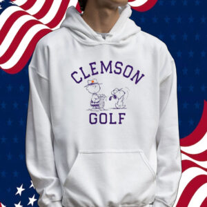 Peanuts Clemson Tigers Golf 2024 Tee shirt