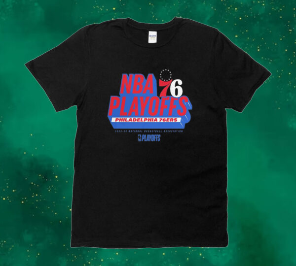 Philadelphia 76ers 2024 NBA Playoffs Tee shirt