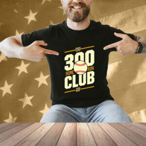 Pittsburgh Pirates Andrew McCutchen The 300 Home Run Club Baseball T-shirt