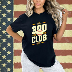 Pittsburgh Pirates Andrew McCutchen The 300 Home Run Club Baseball T-shirt