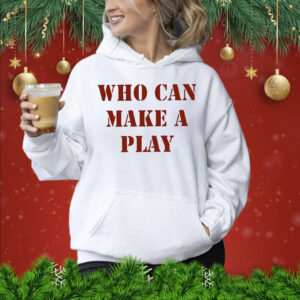 Reggie Barlow Who Can Make A Play Shirt