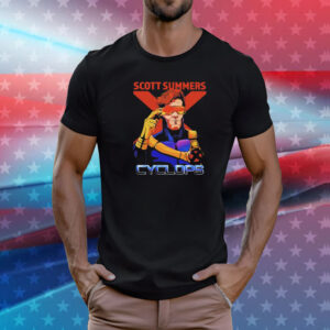 Scott Summers aka Cyclops Terminator T-Shirt