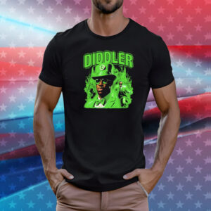 Sean Diddy The Diddler green fire T-Shirt