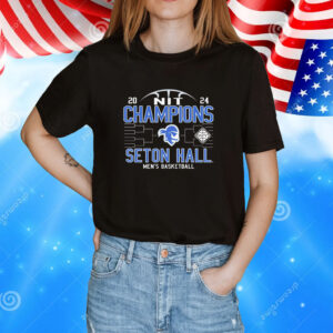 Seton Hall Pirates 2024 NCAA Men’s Basketball NIT Champions T-Shirt