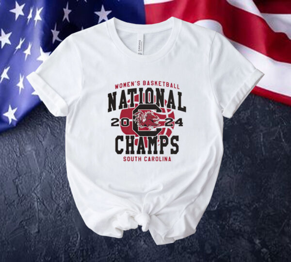 South Carolina Gamecocks 2024 Women’s Basketball National Champs Tee shirt
