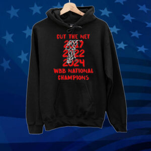 South Carolina Gamecocks Cut The Net 2024 Womens National Champions Tee shirt