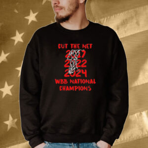 South Carolina Gamecocks Cut The Net 2024 Womens National Champions Tee shirt