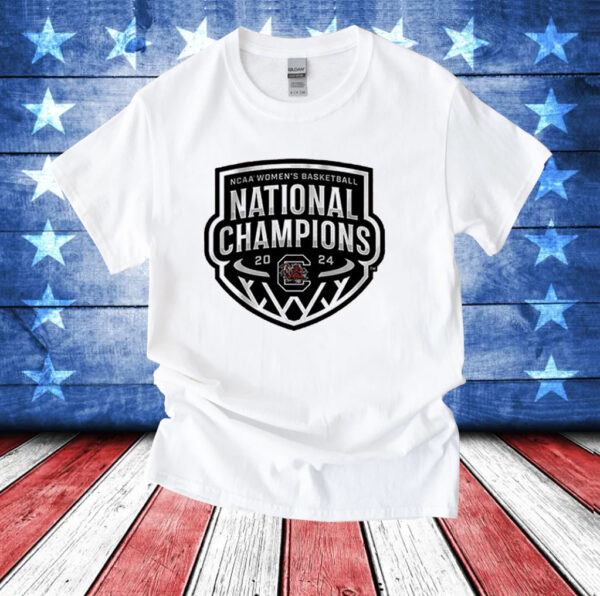 South Carolina Women’s Basketball 2024 National Champions Logo T-Shirt