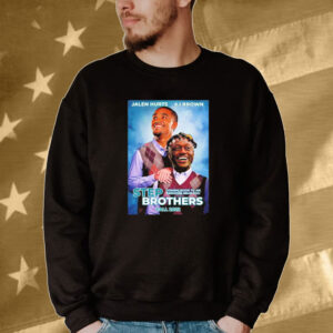 Step Brothers Jalen Hurts AJ Brown Tee shirt