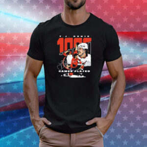 T J Oshie Washington 1000 Games Hockey T-Shirt