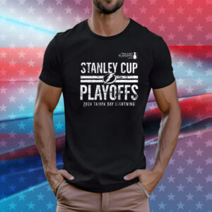 Tampa Bay Lightning Fanatics Branded 2024 Stanley Cup Playoffs T-Shirt