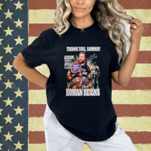 Thank You Roman Reigns 2024 T-shirt