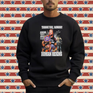 Thank You Roman Reigns 2024 T-shirt