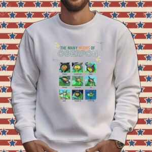 The Many Moods of Ogerpon Tee shirt