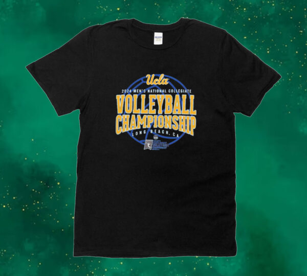 UCLA Bruins 2024 Men’s National Collegiate Volleyball Championship Tee shirt