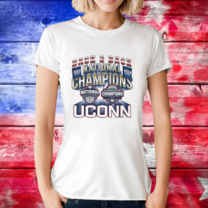 UConn Huskies Back 2 Back National Champions T-Shirt