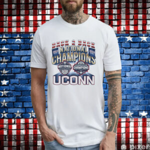 UConn Huskies Back 2 Back National Champions T-Shirt