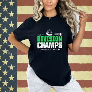 Vancouver Canucks 2024 Pacific Division Champions T-shirt