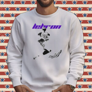 Vintage Lebron James Los Angeles Lakers signature Tee shirt